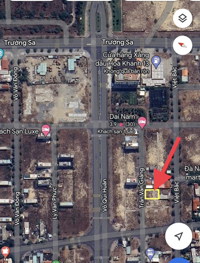 BÁN ĐẤT Lô 10- B2-50 Trần Văn Giảng Khu TĐC Tân Trà