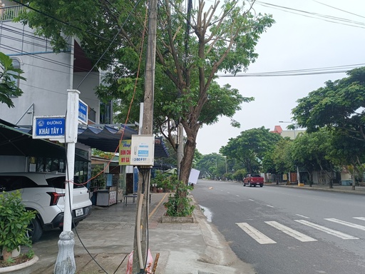 [439] KHÁI TÂY 1, MẶT TIỀN, 100M2, DÂN CƯ ĐÔNG, KINH DOANH TỐT.